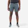 SHORTS DE RUNNING HOMBRE KIPRUN RUN 500 DRY VERDE OSCURO GRISÁCEO 