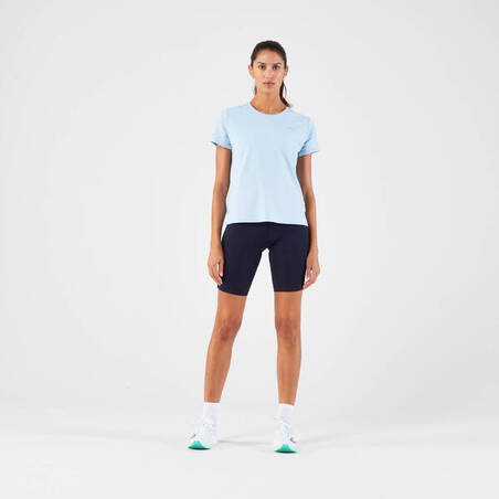 KIPRUN Run 500 Dry Women's Breathable Running T-shirt - Sky Blue