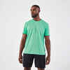 Vīriešu gaisu caurlaidīgs skriešanas T krekls “Kiprun Run 500 Dry”, zaļš