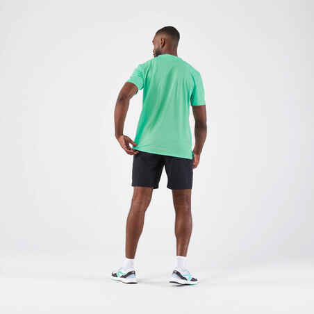 Men's Running Breathable T-shirt KIPRUN Run 500 Dry-Mint green