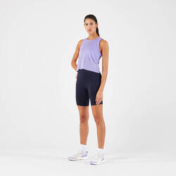 Tank Top Lari Wanita Kiprun Run 500 Dry - Ungu