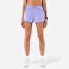 Laufshorts atmungsaktiv Damen - Run 500 Dry lila 