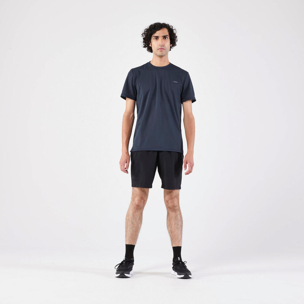 Vyriški orui laidūs bėgimo marškinėliai „Kiprun Run 500 Dry“, mėlyni