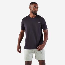 T-shirt de running respirant Homme - KIPRUN Run 500 Dry Noir
