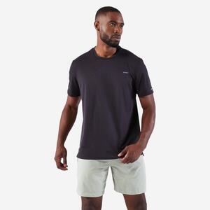 Camiseta running transpirable Hombre - KIPRUN Run 500 Dry Negro