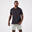 Camiseta running transpirable Hombre - KIPRUN Run 500 Dry Negro