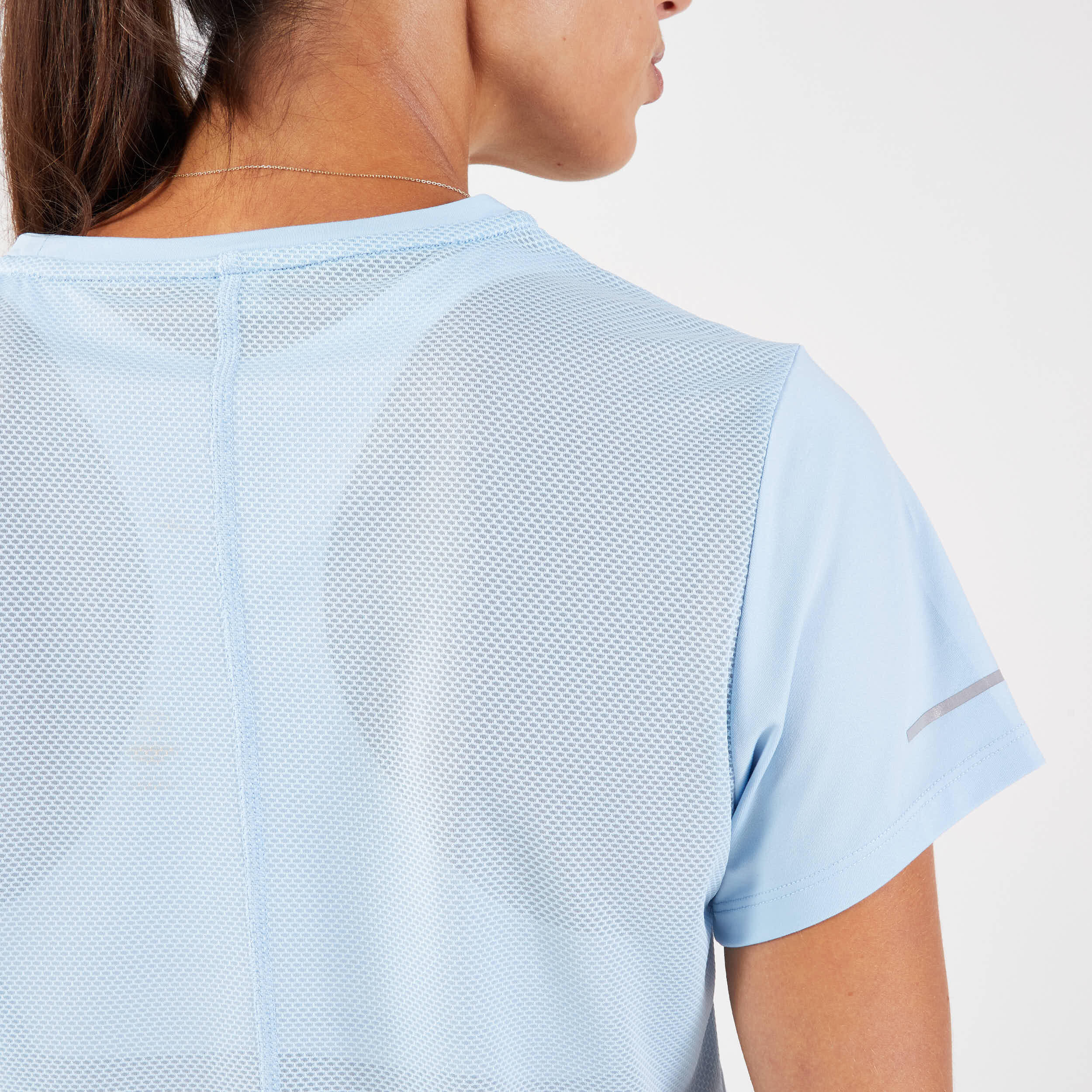 KIPRUN Run 500 Dry Women's Breathable Running T-shirt - Sky Blue 4/6
