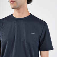 Men's Running Breathable T-shirt KIPRUN Run 500 Dry-Dark blue