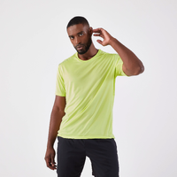 T-shirt running respirant homme - Dry+ Jaune