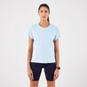 KIPRUN Run 500 Dry Women's Breathable Running T-shirt - Sky Blue