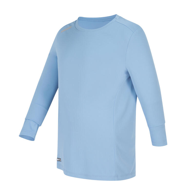 Long-Sleeved Anti-UV T-Shirt AT 300 - Blue