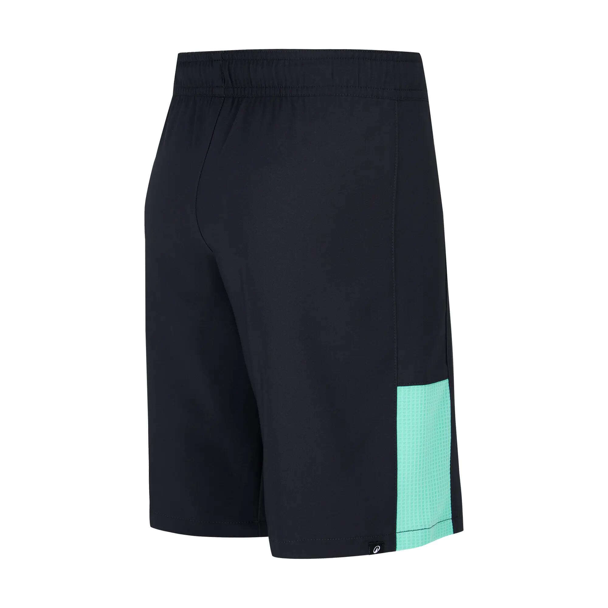 Kids' Breathable Multisport Shorts - Grey/Green 2/10