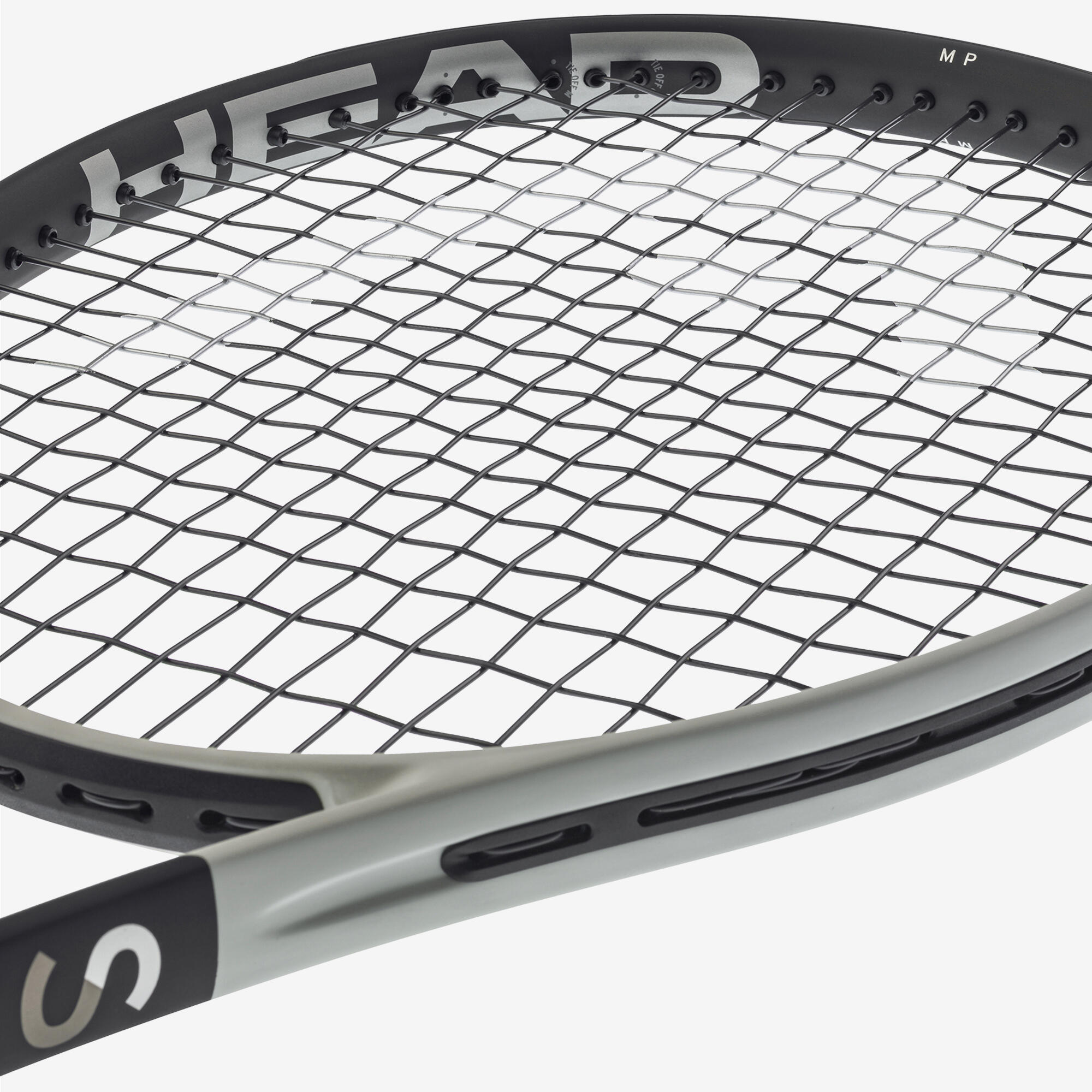 Adult Tennis Racket Auxetic Speed MP 2024 300g - Black/White 11/13