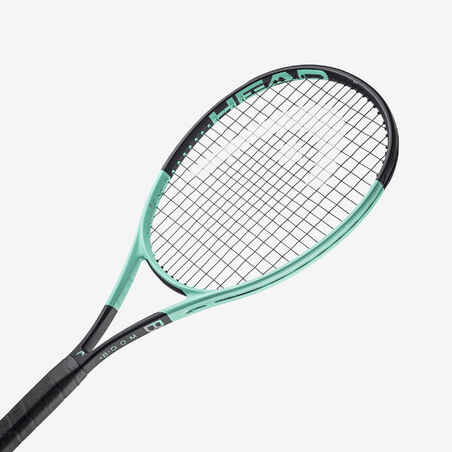 Suaugusiųjų teniso raketė „Auxetic Boom MP 2024“, 295 g, juoda, žalia
