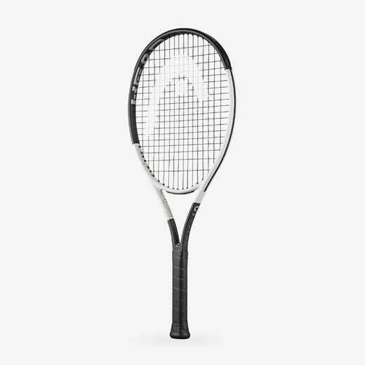 
      Detská tenisová raketa Graphene 360+ Speed 26 palcov bielo-čierna
  