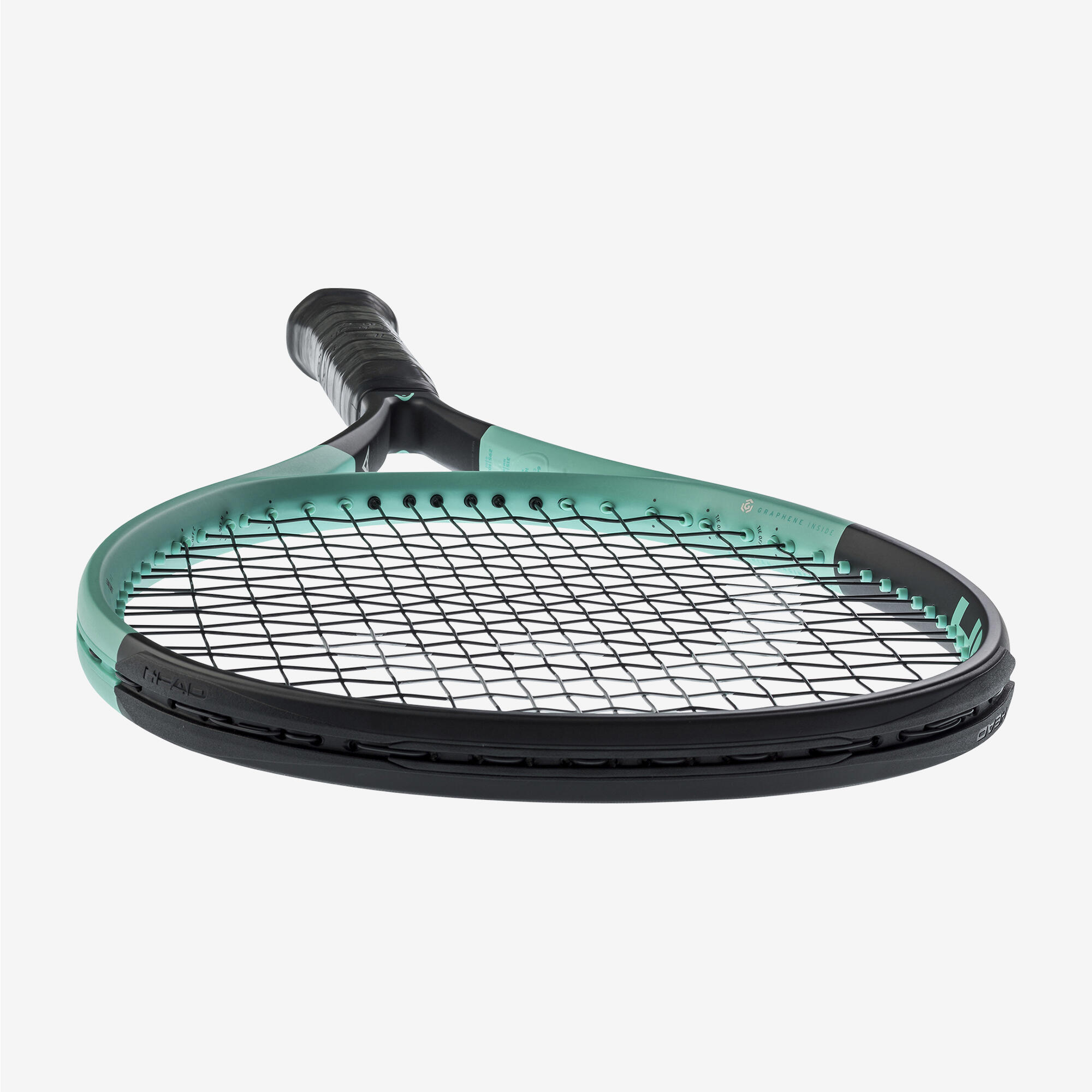 Adult Tennis Racket Auxetic Boom MP 2024 295g - Black/Green 5/7