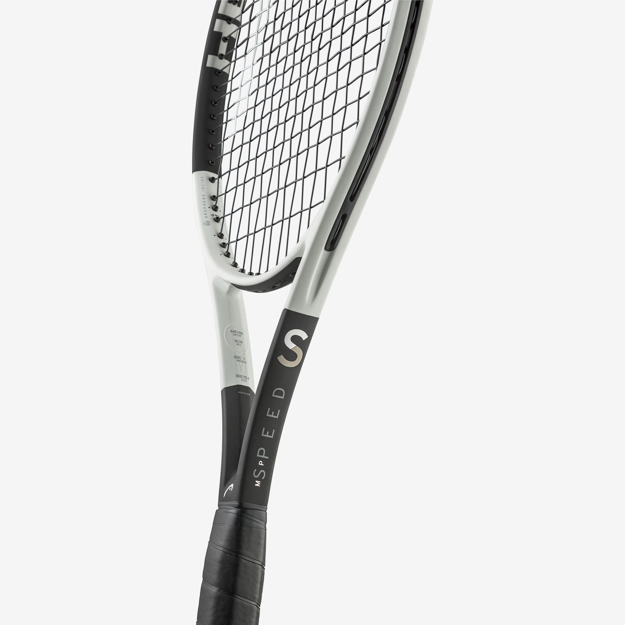 Adult Tennis Racket Auxetic Speed MP 2024 300g - Black/White 3/13
