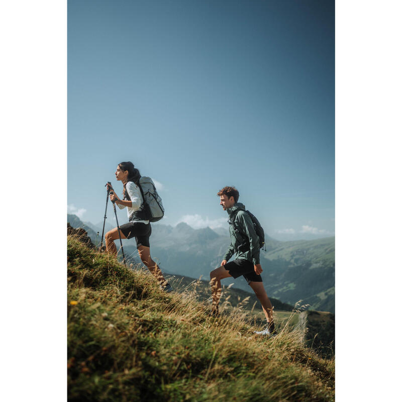 Sac à dos de randonnée montagne confortable et léger 25L, MH900 gris