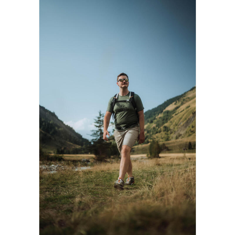 Încălțăminte Drumeție în natură ARPENAZ 500 REVIVAL Bej Bărbați