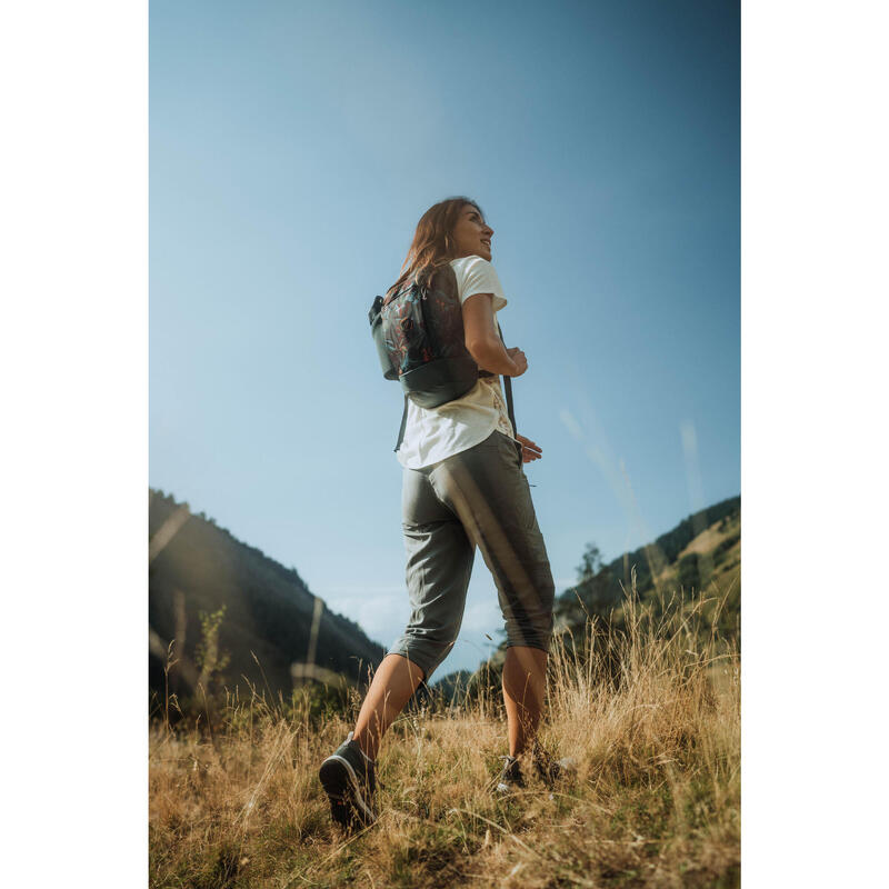 Sac à dos de randonnée 10L, NH100 Arpenaz  print vert