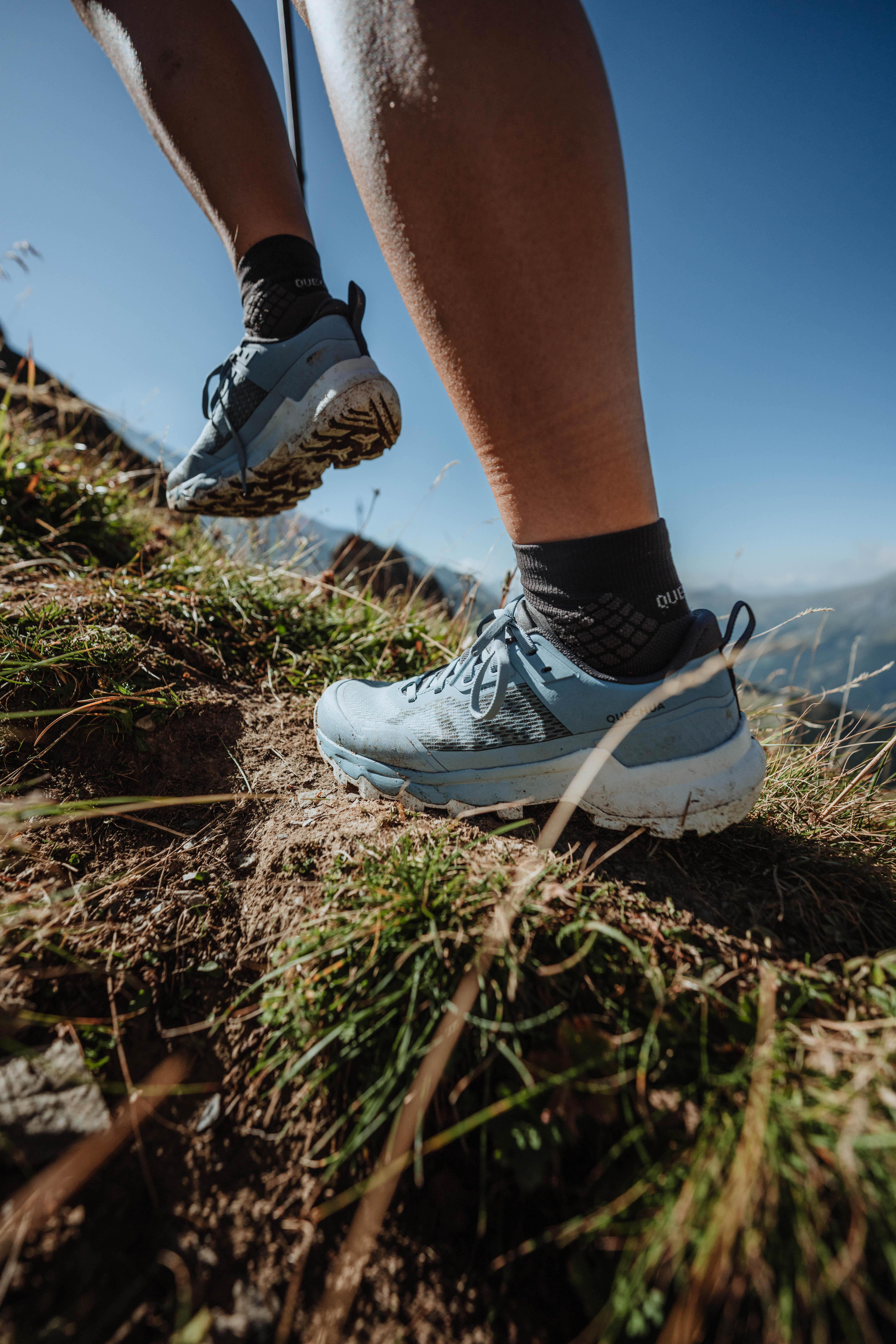 Chaussures de randonnée femme – MH 500 bleu - QUECHUA