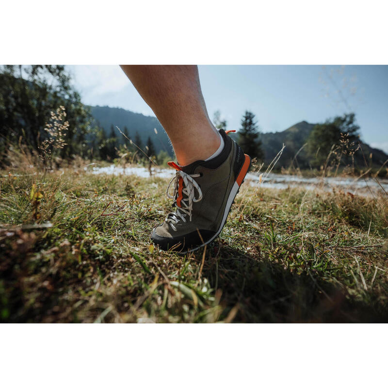 Încălțăminte Drumeție în natură ARPENAZ 500 REVIVAL Bej Bărbați