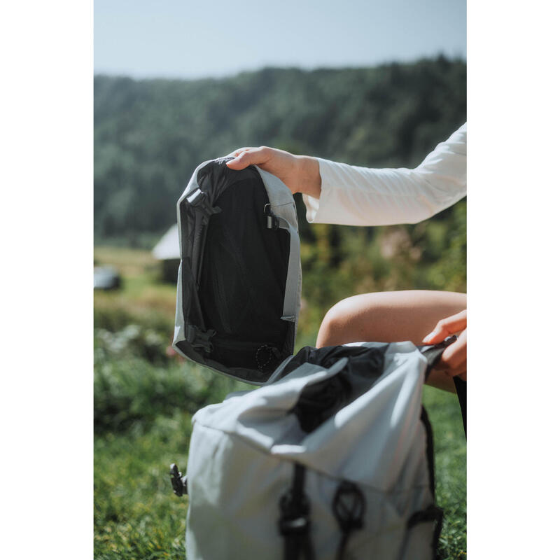 Sac à dos de randonnée montagne confortable et léger 25L, MH900 gris