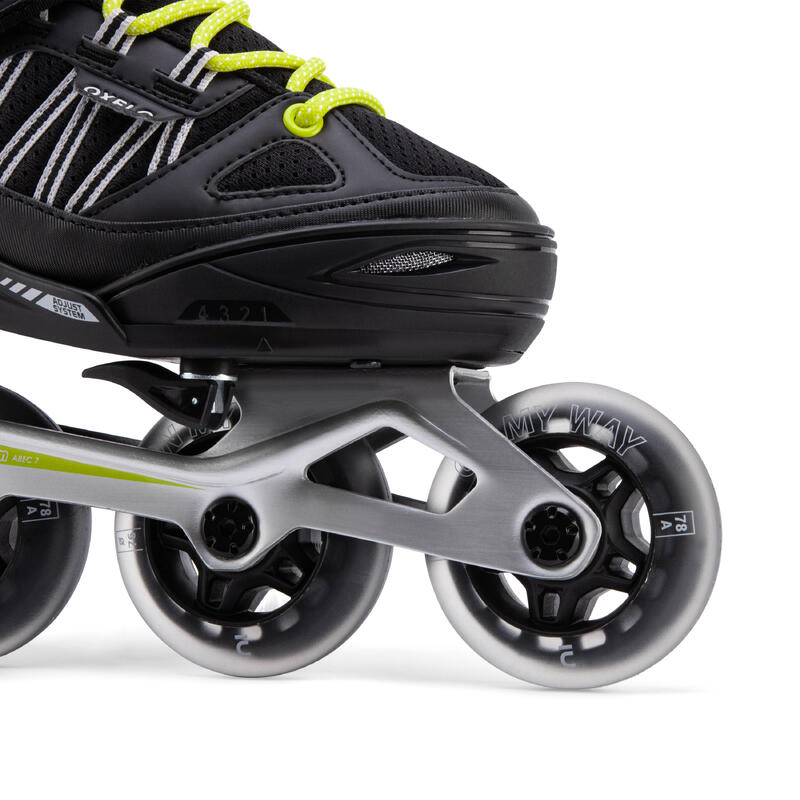 Inline Skates FIT5 Racing - Black