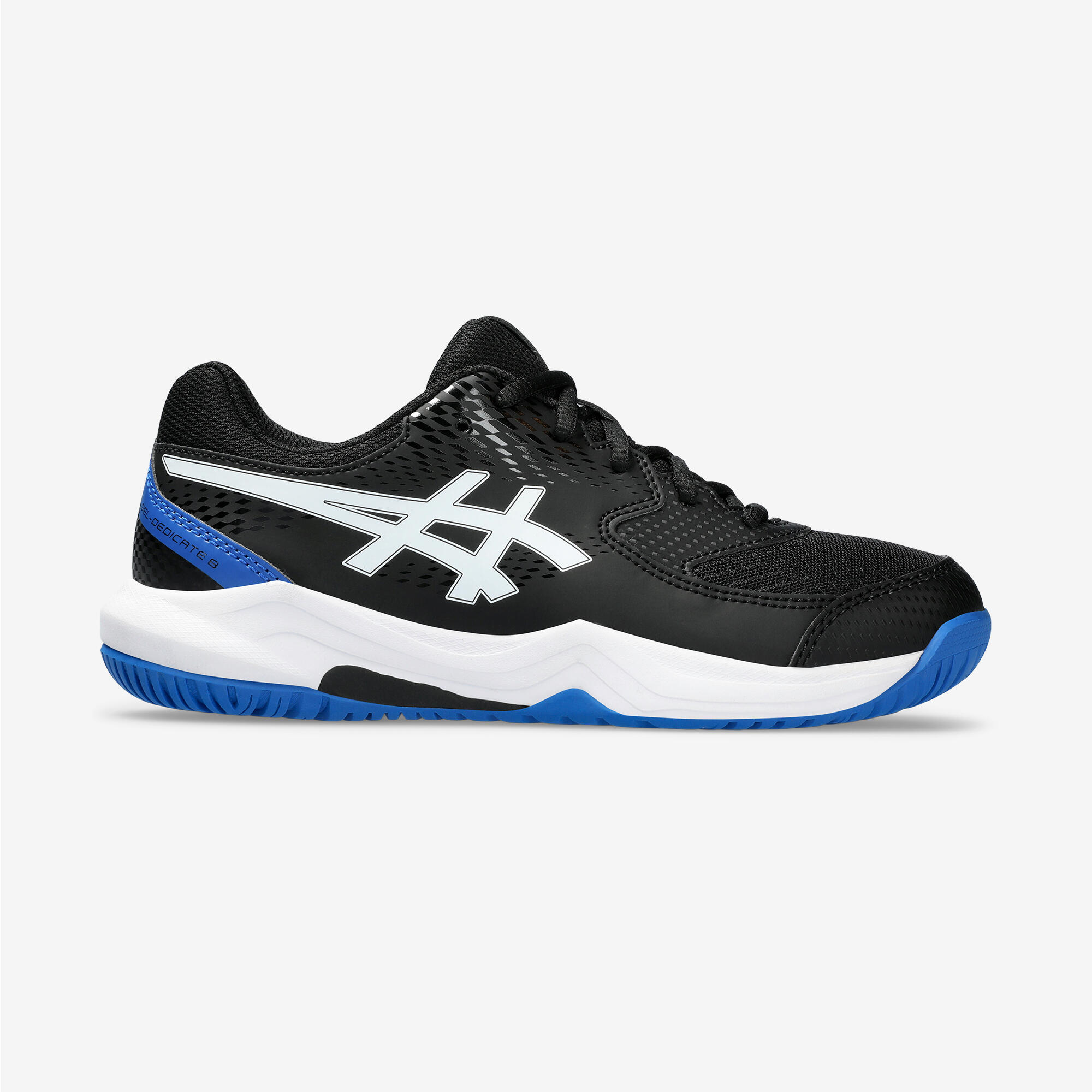 ASICS Kids' Tennis Shoes Dedicate - Black/Blue