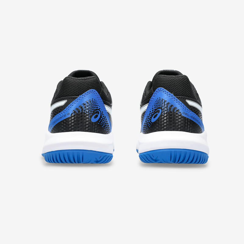 CHAUSSURES DE  TENNIS ENFANT ASICS DEDICATE NOIR BLEU