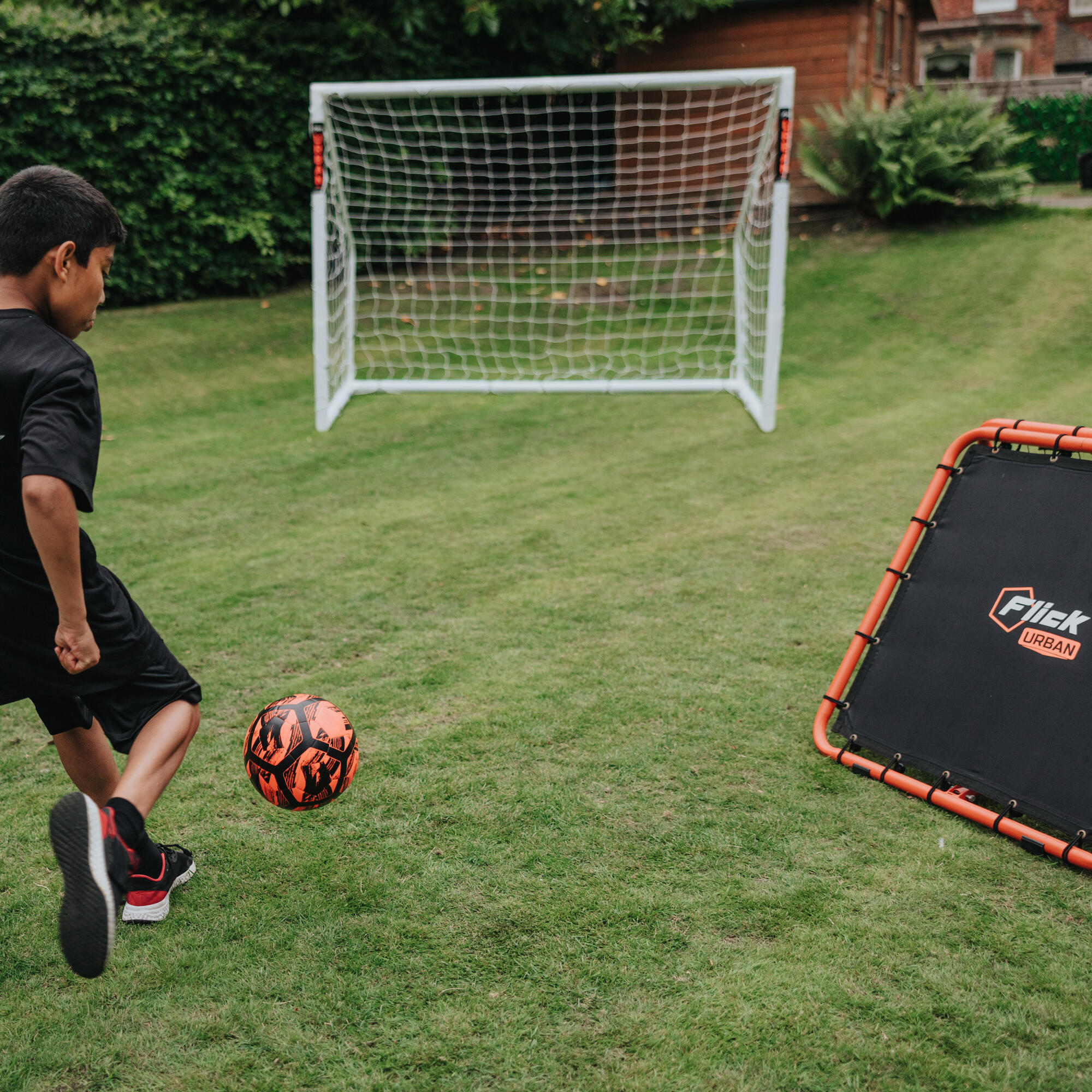 Football Flick Dual Speed Rebounder Training Net 3/10