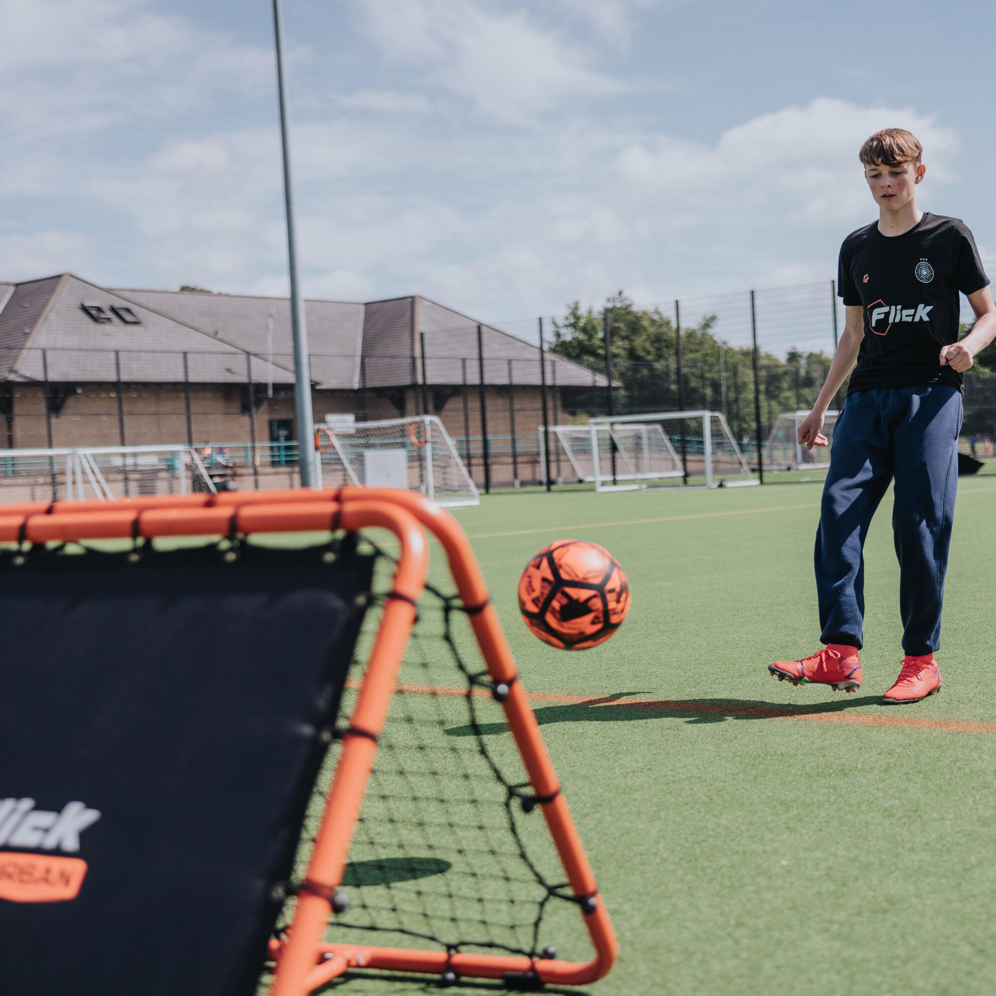 Football Flick Dual Speed Rebounder Training Net 7/10