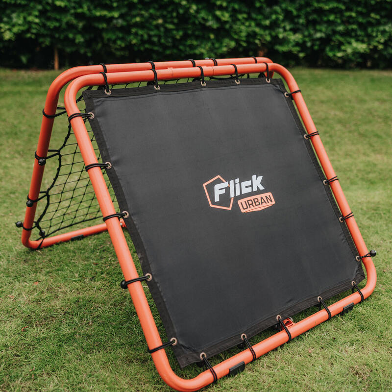 Football Flick Dual Speed Rebounder Training Net FOOTBALL FLICK Decathlon