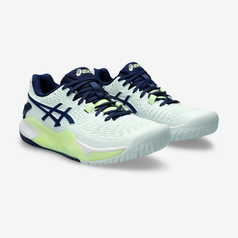 Scarpe tennis donna Asics GEL RESOLUTION 9 verde-blu