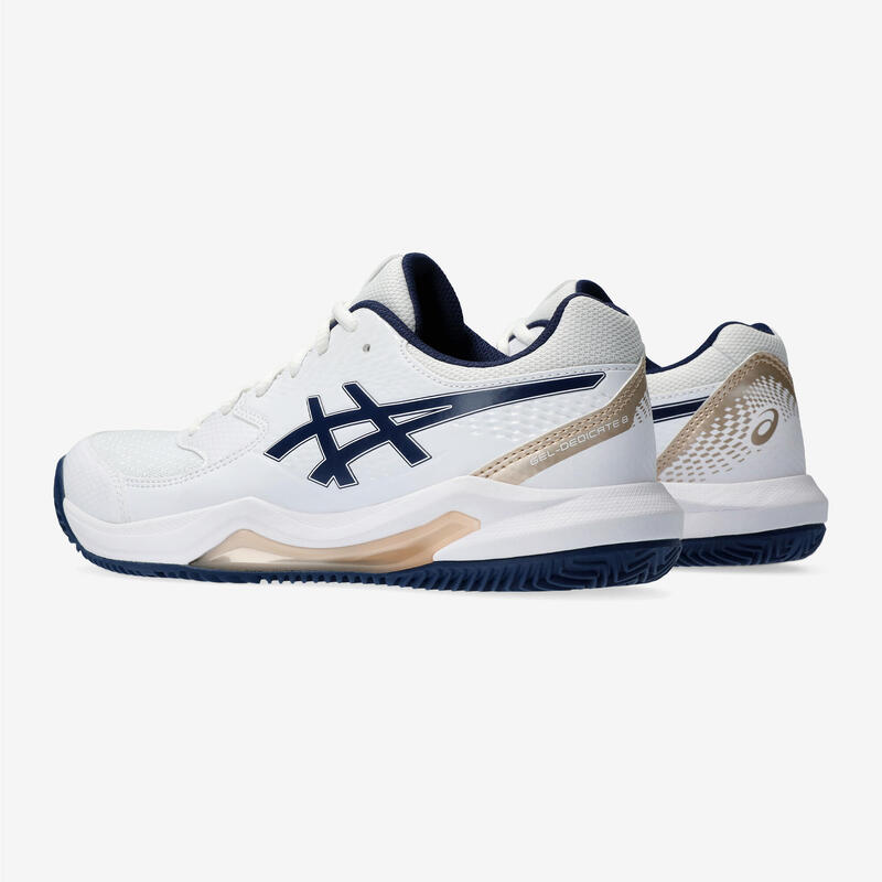 Scarpe tennis donna Asics GEL DEDICATE 8 bianche