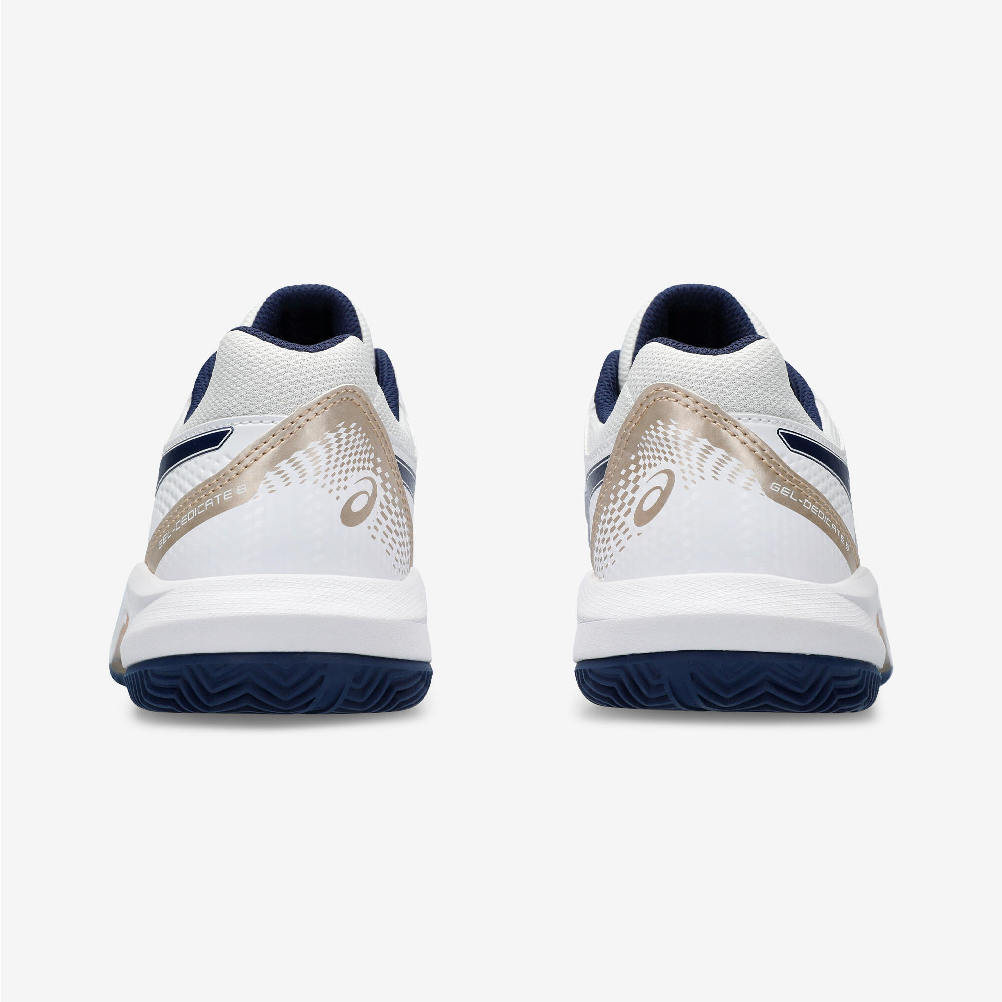 Women's Tennis Clay Court Shoes Gel Dedicate 8 - White 6/7
