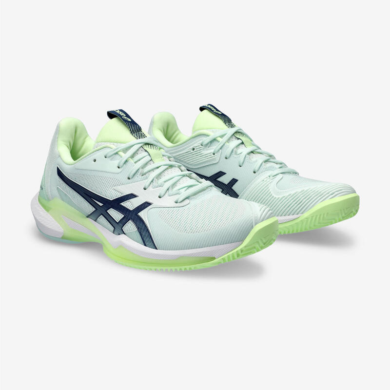 CHAUSSURE DE TENNIS FEMME TERRE BATTUE ASICS GEL SOLUTION SPEED FF 3 CLAY MINT