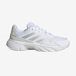 Chaussures de Tennis multicourt femme - Courtjam Control blanc