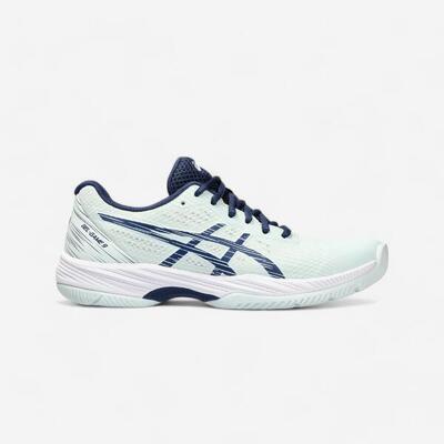 Second Hand - Scarpe tennis donna Asics GEL GAME 9 verde-blu - MOLTO BUONO