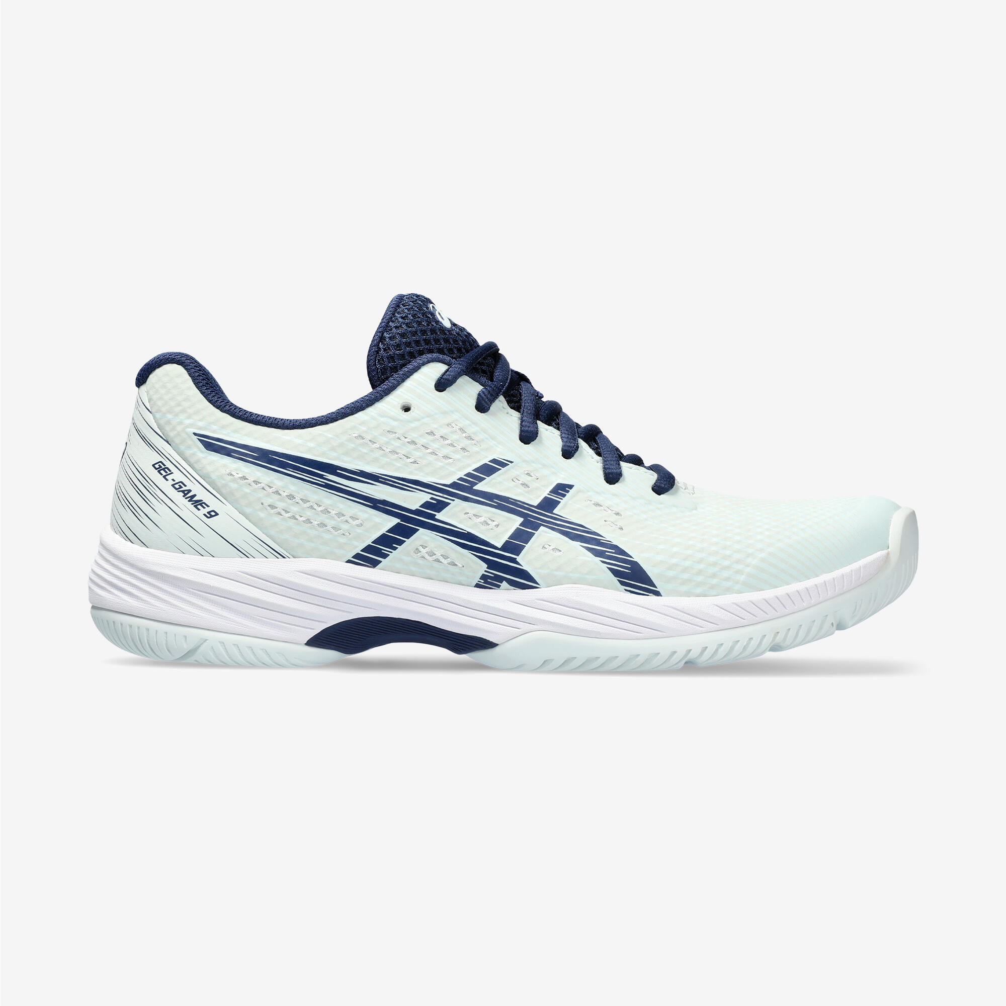 ASICS Women's Tennis Multicourt Shoes Gel Game 9 - Mint/Blue