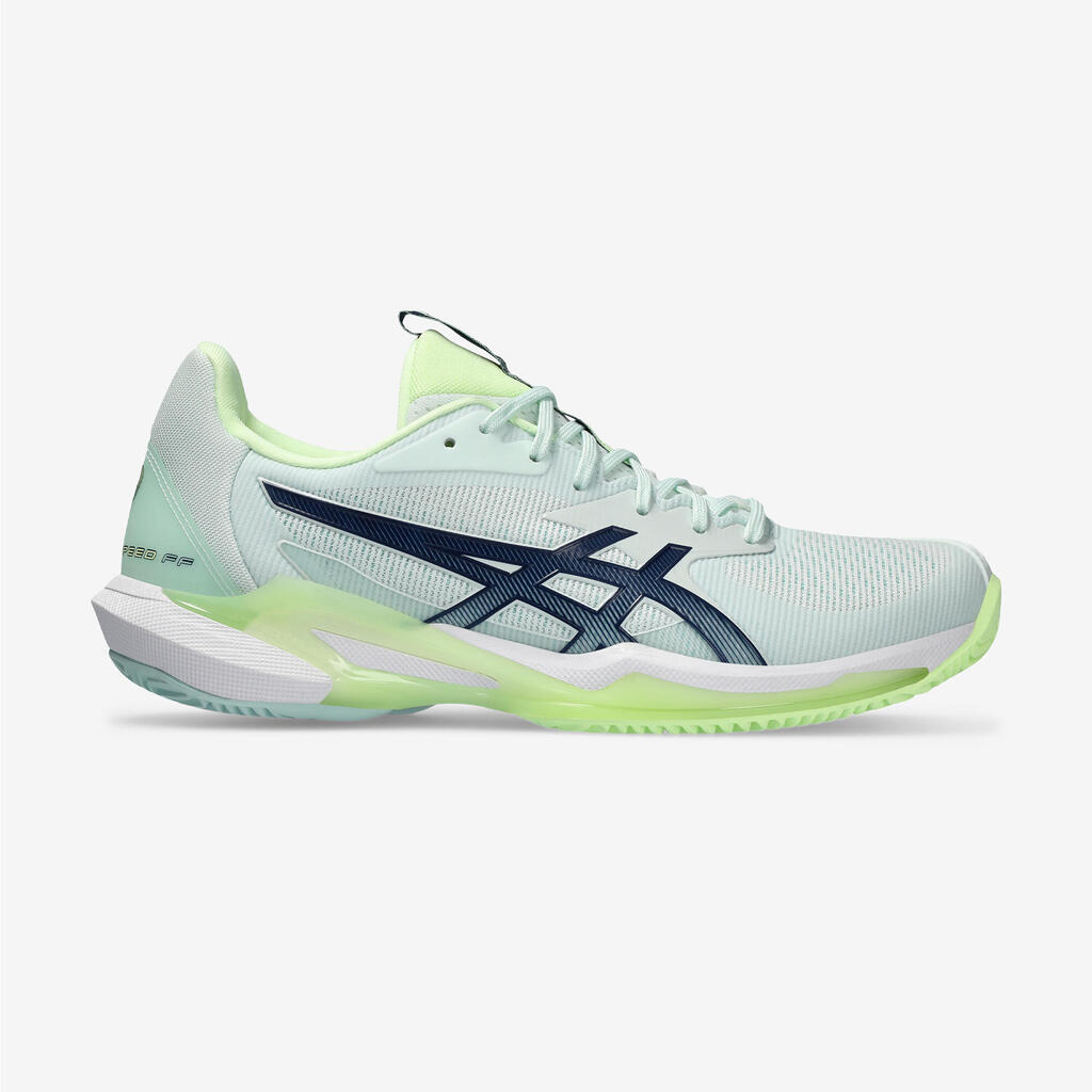 Damen Tennisschuhe Sandplatz Asics Gel Solution Speed FF 3 Clay mint