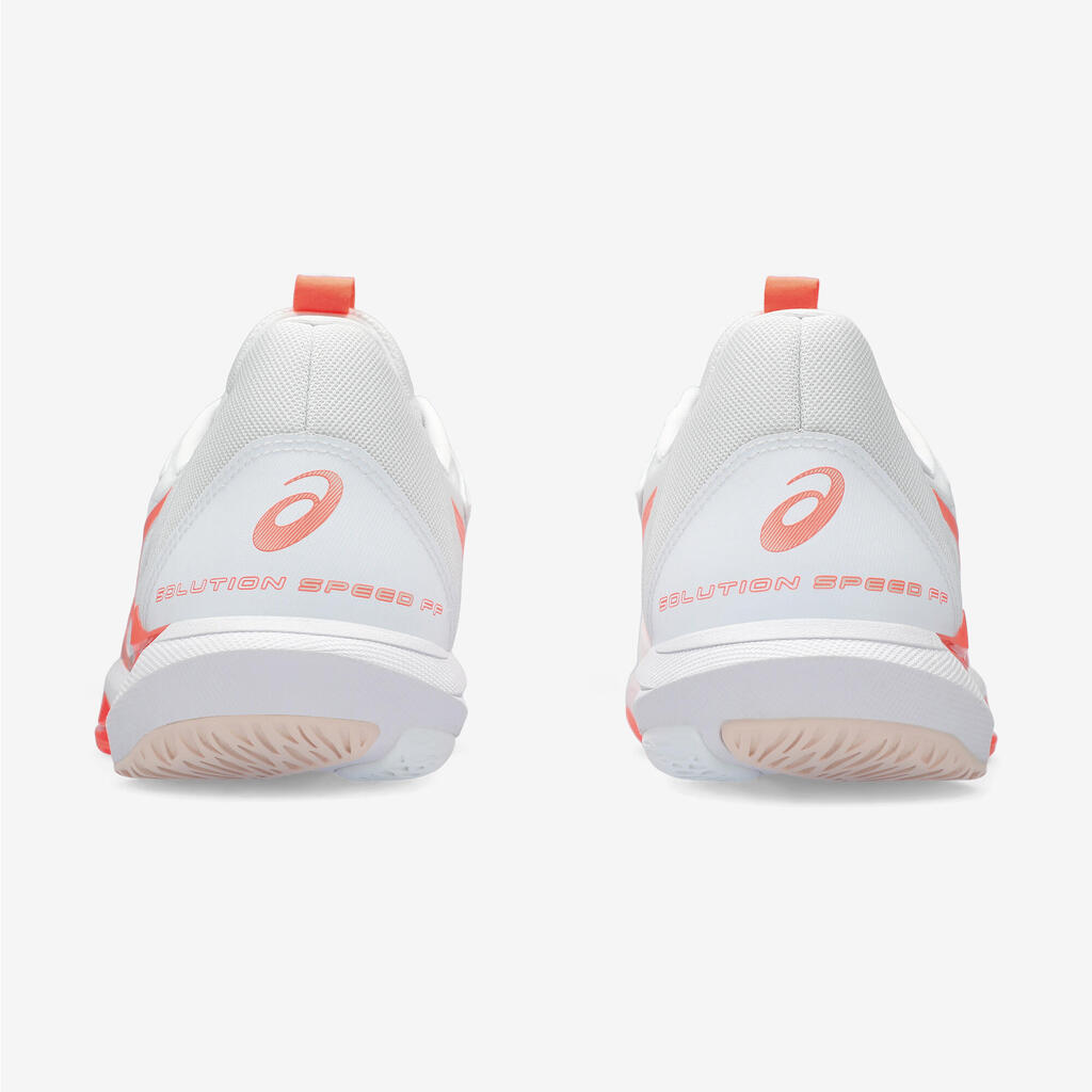 Women's Tennis Multicourt Shoes Gel Solution Speed FF 3 - White/Orange