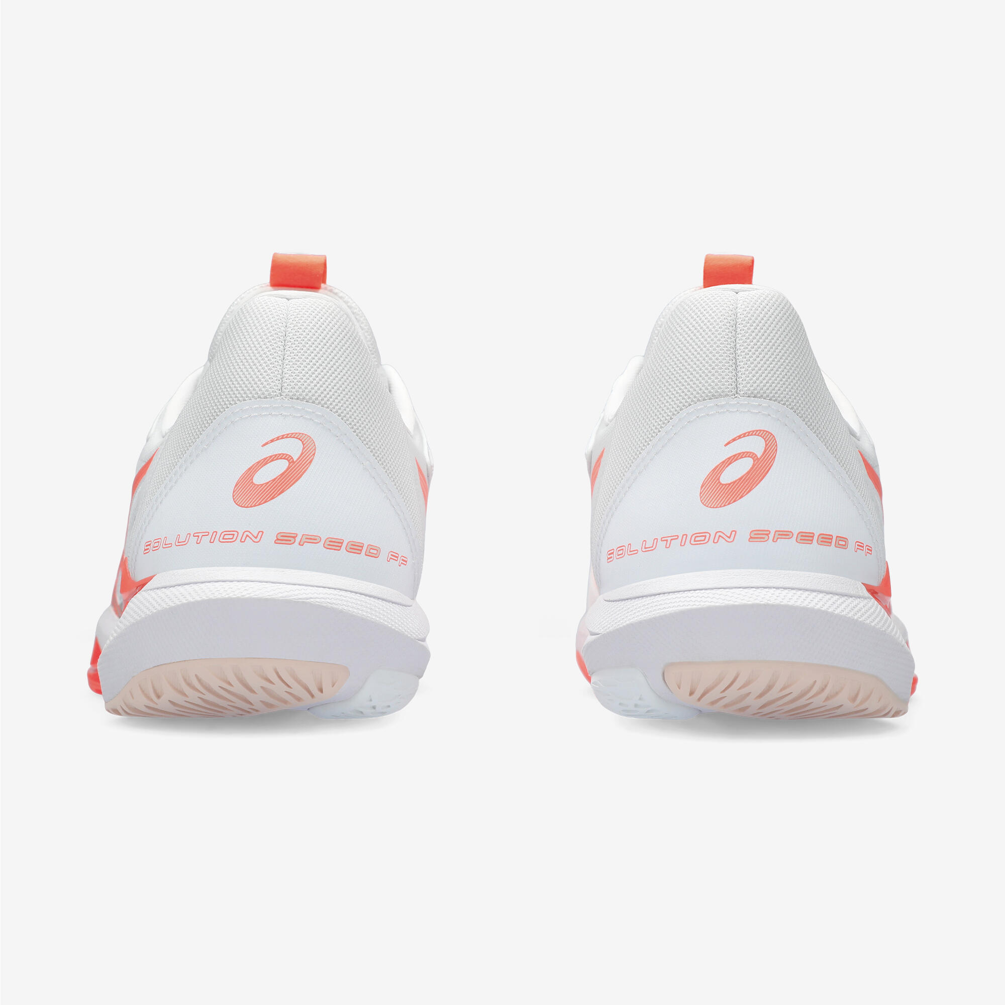 Gebraucht - Damen Tennisschuhe Multicourt - Gel Solution Speed FF 3 weiß/orange 6/11