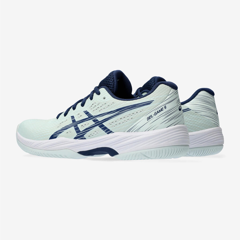 Tennisschuhe Damen Multicourt - Asics Gel Game 9 mint/blau