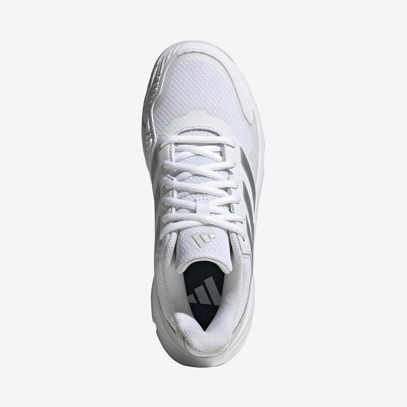 Chaussures de Tennis multicourt femme - adidas Courtjam Control 3 blanc