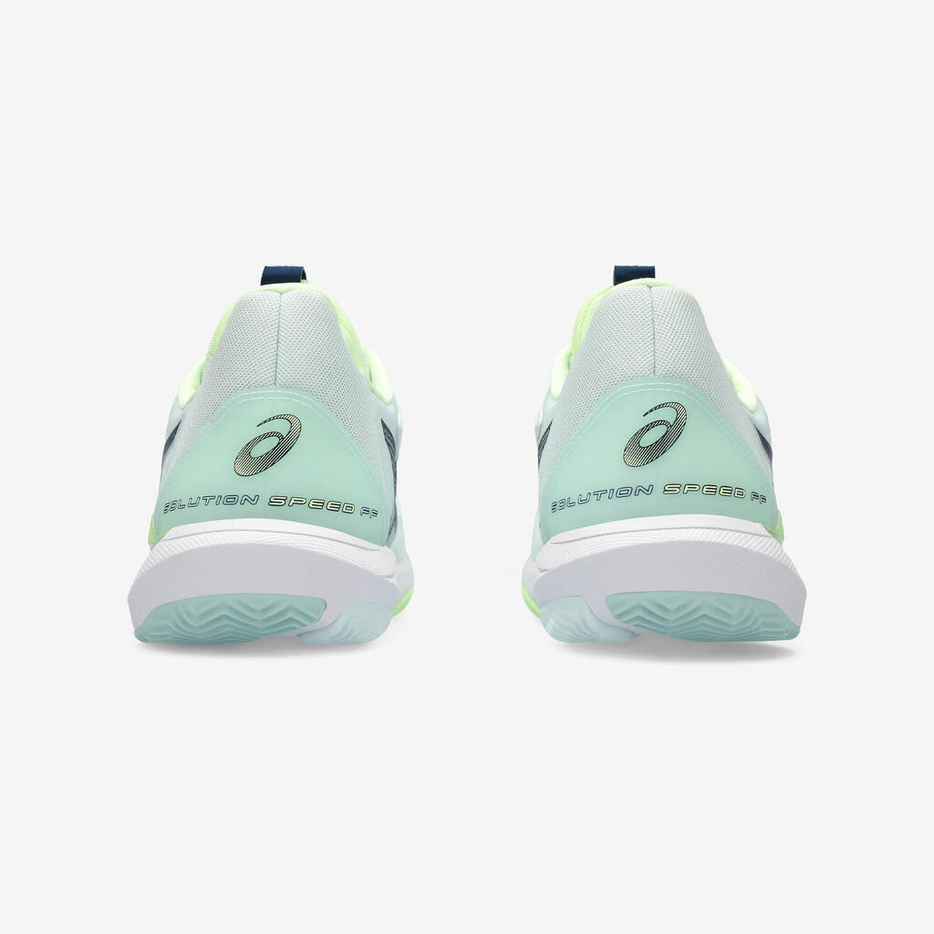 Dámska tenisová obuv Gel Solution Speed FF 3 Clay na antuku zelená