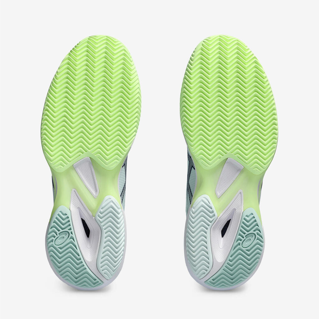 Dámska tenisová obuv Gel Solution Speed FF 3 Clay na antuku zelená