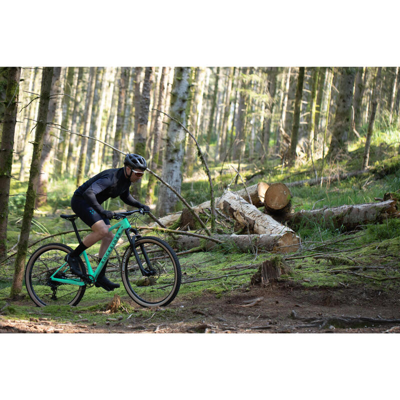 BICICLETA BTT CROSS COUNTRY ROCKRIDER RACE 740 Quadro em Carbono Verde Reba