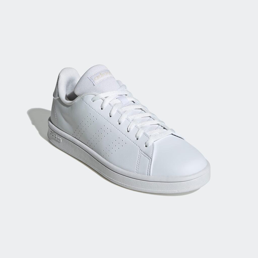 ADIDAS ADVANTAGE BASE WOMEN'S WALKING TRAINERS - WHITE