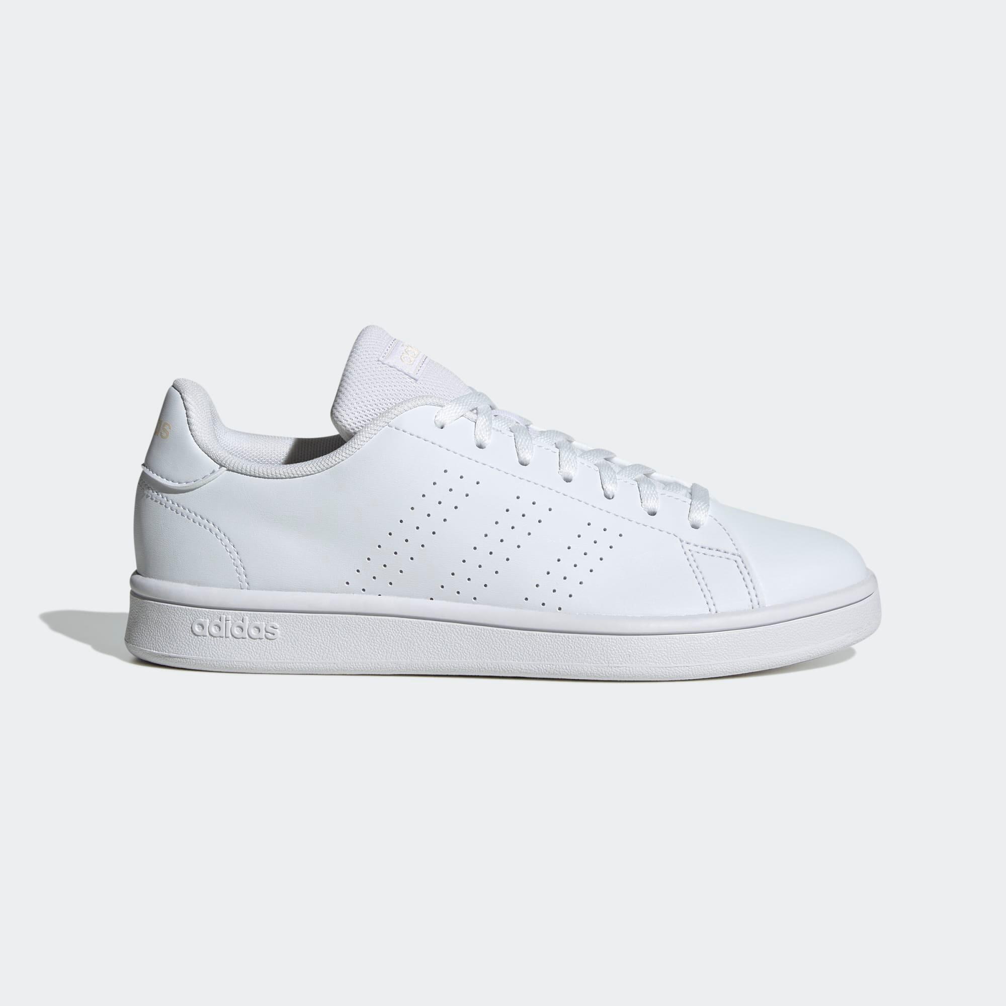 ADIDAS ADVANTAGE BASE WOMEN'S WALKING TRAINERS - WHITE 1/7